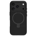 dbramante1928 Θήκη MagSafe Roskilde KickICON για iPhone 17 Pro Midnight - Μαύρη με Δαχτυλίδι/Βάση