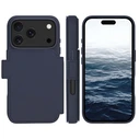 Θήκη πορτοφόλι με stand dbramante1928 Lynge MS ICON για iPhone 17 Pro - Deep Water (Navy Blue)