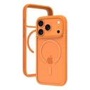 Dbramante1928 Grenen Rear Cover for iPhone 17 Pro - MagSafe Compatible - Plastic - Orange