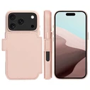 dbramante1928 Lynge MS ICON Wallet Case with Stand for iPhone 17 Pro - Pink Sand
