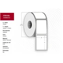Capture 35000252 - 670 Αυτοκόλλητες Ετικέτες σε Ρολό 70x30mm (Πυρήνας 25mm)