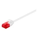 Microconnect U/UTP Cat.6 Καλώδιο Δικτύου Ethernet 7,5m Λευκό (V-UTP6075W-SLIM)