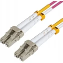 Microconnect Καλώδιο Οπτικής Ίνας LC/UPC-LC/UPC 30m Μωβ 1τμχ (FIB440430P)