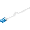 Microconnect Επίπεδο Καλώδιο Δικτύου U/UTP Cat6a 5m Λευκό RJ45