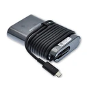 CoreParts Φορτιστής με Ενσωματωμένο Καλώδιο USB-C 65W Power Delivery Μαύρος (MBXUSBC-AC0002)