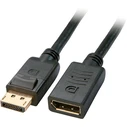 Καλώδιο DisplayPort αρσενικό - DisplayPort θηλυκό 2m Μαύρο - MicroConnect