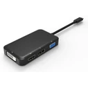 MicroConnect USB-C Docking Station with HDMI/DisplayPort 4K Black (USB3.1CCOM10)