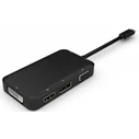 MicroConnect USB-C Docking Station with HDMI/DisplayPort 4K Black (USB3.1CCOM10)