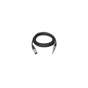 Vivolink XLR male to 6.3mm (1/4") male cable Black 1m (PROAUDXLRJACK1)