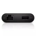 Dell DA200 Μετατροπέας USB‑C σε Ethernet & USB‑A Αντάπτορας (1 τμχ)