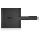 Dell DA200 Μετατροπέας USB‑C σε Ethernet & USB‑A Αντάπτορας (1 τμχ)
