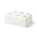 Room Copenhagen Κουτί Αποθήκευσης LEGO Brick 6 (Λευκό)