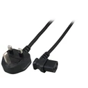 MicroConnect Network Cables Type G UK IEC C13 Cable 2m Black