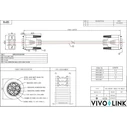 Vivolink Pro Καλώδιο VGA αρσενικό - VGA αρσενικό, Μαύρο, 1.8 m