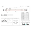 Vivolink Καλώδιο 2x RCA αρσενικό - 2x RCA αρσενικό 30 μ PRORCARCA30