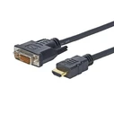 Καλώδιο DVI-D αρσενικό - HDMI αρσενικό 3 μ. Μαύρο - Vivolink (PROHDMIDVI3)
