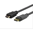 Vivolink Καλώδιο DisplayPort αρσενικό σε HDMI αρσενικό 7.5 m Μαύρο