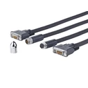 Vivolink Pro DVI-D Cross Wall Cable 10 m