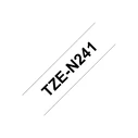 Brother TZe‑N241 ταινία ετικετογράφου 18mm μαύρη (κασετίνα)