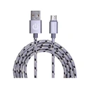 Garbot Grab&Go Braided USB 2.0 to Micro-USB Cable 1m Silver (C-05-10195)