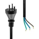 ProXtend Power Cord Denmark to Open End 1M Black (PC-KOE-001)