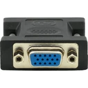 ProXtend DVII245-VGAF DVI-I 24+5 (M) to VGA (F) Adapter, Black