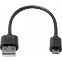 ProXtend Regular USB 2.0 σε micro USB καλώδιο Μαύρο 5 m