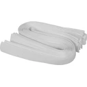 ProXtend Hook and Loop Cable Ties 200mm x 12mm White - 10 pcs