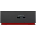 Lenovo ThinkPad Βάση Σύνδεσης USB-C σε Μαύρο (40AY0090IT)