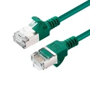 Microconnect CAT6a U/FTP Slim LSZH Ethernet Patch Cable 3 m Green (V-FTP6A03G-SLIM)