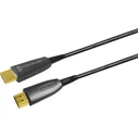 Vivolink Καλώδιο HDMI αρσενικό - HDMI αρσενικό 100m Οπτικό 4K Θωρακισμένο Μαύρο