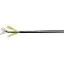 Vivolink Καλώδιο HDMI αρσενικό - HDMI αρσενικό 100m Οπτικό 4K Θωρακισμένο Μαύρο