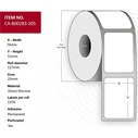 Capture 1370 Adhesive Label Rolls 76x51mm 12 pcs