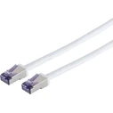 Lanview HIGH-FLEX Cat6a S/FTP Patch Cord 1m White (LVN-CAT6A-FLEX-1MWH)