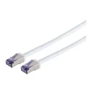 Lanview HIGH-FLEX Cat6a S/FTP Ethernet Patchcord 7.5m White LVN-CAT6A-FLEX-7.5MWH