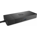 Dell WD19DCS USB-C Docking Station with HDMI/DisplayPort 4K, Power Delivery, Ethernet, 3-Display Support — Black