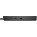 Dell WD19DCS USB-C Docking Station with HDMI/DisplayPort 4K, Power Delivery, Ethernet, 3-Display Support — Black