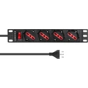 Lanview Πολύπριζο Rack - 1 τεμάχιο (PDU)