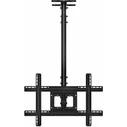 Ernitec Βάση Τηλεόρασης Οροφής έως 75" και 68kg Ασημί