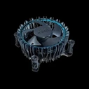 Intel Laminar RM1 CPU Cooler for Socket 1700 - Blue