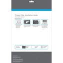 Adhesive Privacy Filter for Microsoft Surface Laptop 15" (38.1 cm) Frameless - eSTUFF GLBW15336234
