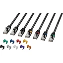 Lanview S/FTP Cat6a Ethernet Cable 5m Black (LV-SFTP6A05B)