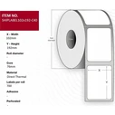 Capture Ship-label Rectangular Self-Adhesive Labels A4 102 x 192 mm