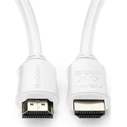 Microconnect HDMI Cable 4K, 3 m, White (MC-HDM19193V2.0WH)