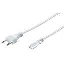 Microconnect Power Cord EU (Type C) to IEC C7 - 2 m - White (PE030720W)