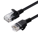 Microconnect Cat6a Slim Ethernet Cable U/UTP 0.15 m Black