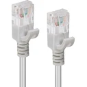 U/UTP CAT6a Slim 0.15M Grey - Ethernet Cable (V-UTP6A0015-SLIM)