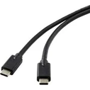 MicroConnect USB-C 3.2 Gen 2 Cable 1m 100W PD Black (DOCKUSB3.2CC1)