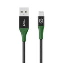 Microconnect καλώδιο USB-A σε Lightning Μαύρο 1 m