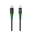 Microconnect USB-C σε Lightning Καλώδιο Μαύρο 1m